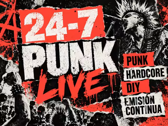 Identidad gráfica de 24-7 Punk Live